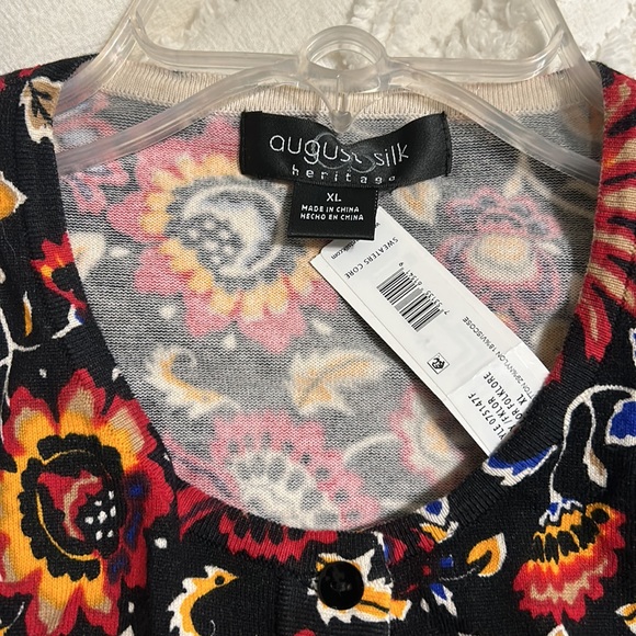 August Silk folklore cardigan NWT - Picture 3 of 3